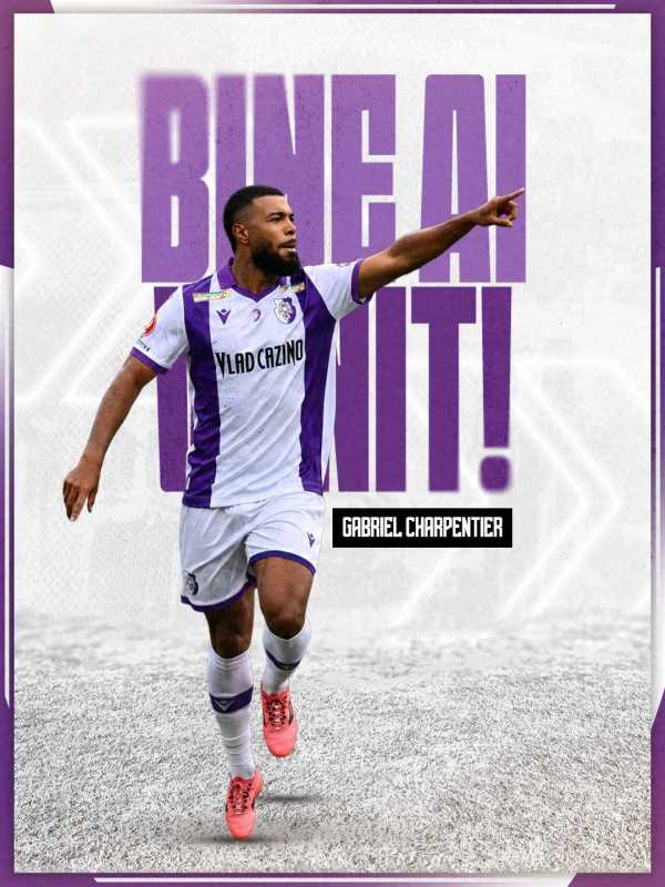 Fotbal: FC Argeș l-a transferat pe atacantul congolez Gabriel Charpentier