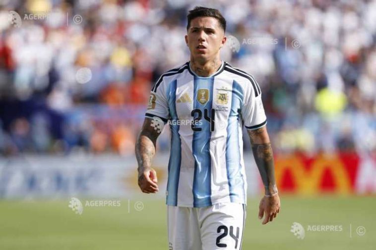 Fotbal: Chelsea i-a fixat un termen limită rivalei Manchester City pentru transferul lui Enzo Fernandez