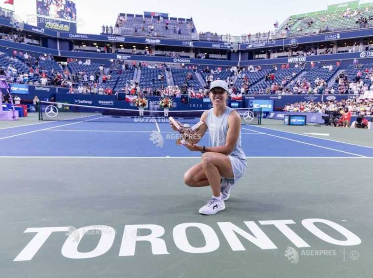 Tenis: Iga Swiatek a triumfat la turneul WTA de la Toronto