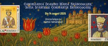 Emisiune de mărci poștale dedicată canonizării Mariei Brâncoveanu – de vineri, în magazinele Romfilatelia