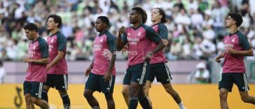 Fotbal: Real Madrid s-a antrenat la Valdebebas pentru meciul cu Schalke, ultimul test din perioada de pregătire