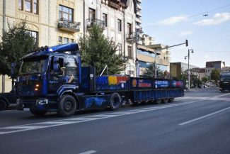 Mureș: Peste 80 de camioane tunate la parada primei ediții a Fomco Truck Festival
