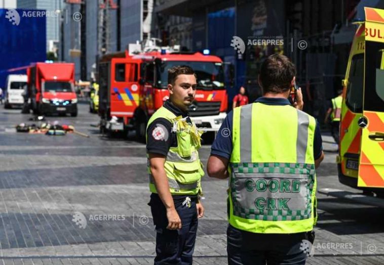 Două explozii de gaze în centrul Bruxellesului, soldate cu un mort și trei răniți