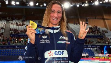 Natație: Italianca Simona Quaderella a realizat dubla 800-1.500 m la Europenele de la Paris