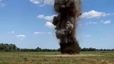 VIDEO MApN: Drona căzută în în zona localității Plauru din județul Tulcea – detonată controlat