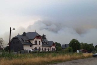 VIDEO/O comună din estul Belgiei, amenințată cu evacuarea din cauza incendiilor de vegetație