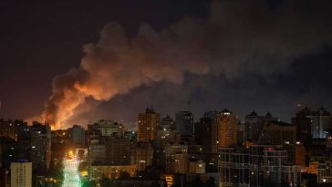 Atac major cu drone al Ucrainei asupra capitalei ruse, în timp ce Moscova a atacat Kievul cu o rachetă balistică