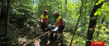 Maramureș: Biciclist grav accidentat pe traseul montan Route 66