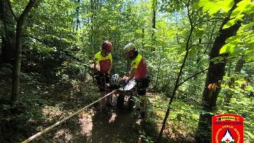 Maramureș: Biciclist grav accidentat pe traseul montan Route 66
