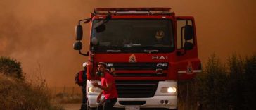 Grecia: Incendiu pe Insula Skyros, din Marea Egee