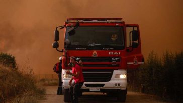 Grecia: Incendiu pe Insula Skyros, din Marea Egee