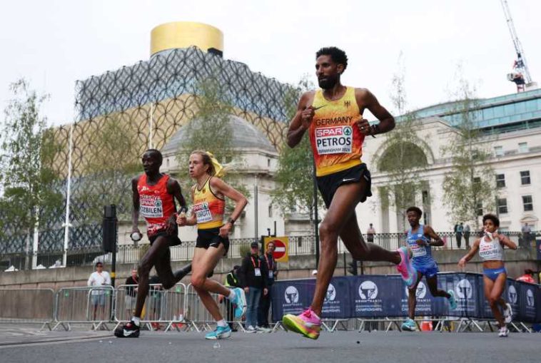 Atletism: Germanul Amanal Petros, campion european la maraton la Birmingham