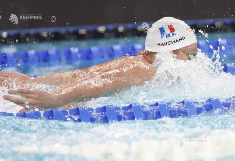 Înot: Leon Marchand, campion european la 400 m liber la Paris