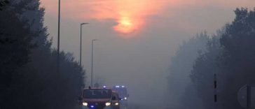 Incendiul de vegetație din Belgia nu mai avansează spre granița cu Germania