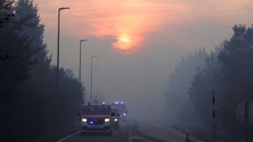 Incendiul de vegetație din Belgia nu mai avansează spre granița cu Germania
