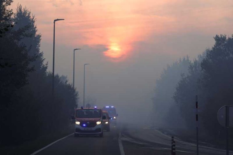 Incendiul de vegetație din Belgia nu mai avansează spre granița cu Germania