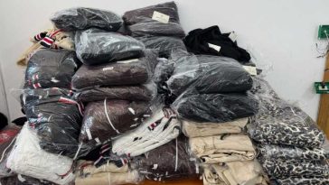 Giurgiu: Bunuri și țigarete în valoare de aproximativ 1,2 milioane de lei, confiscate de polițiștii de frontieră