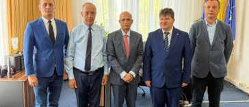 Hunedoara: Ambasadorul Indiei, primit la Consiliul Județean și Prefectură