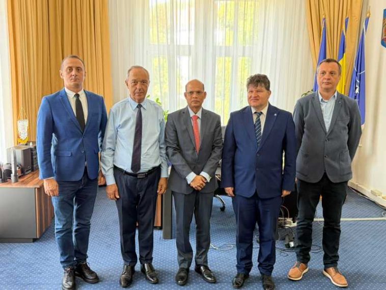Hunedoara: Ambasadorul Indiei, primit la Consiliul Județean și Prefectură