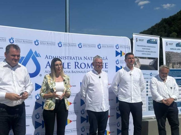 Diana Buzoianu: Bugetul pentru baraje, majorat de cinci ori; trei proiecte PNRR, finanțate național (GALERIE FOTO)