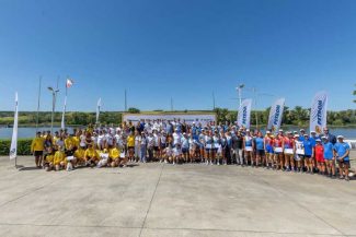 Canotaj: Vicecampionii olimpici Ionela și Marius Cozmiuc, motiv de inspirație pentru noua generație de sportivi