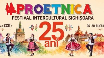 Mureș: Festivalul ”ProEtnica 2026” a anunțat programul jubiliar, peste 880 de participanți sunt așteptați la Sighișoara