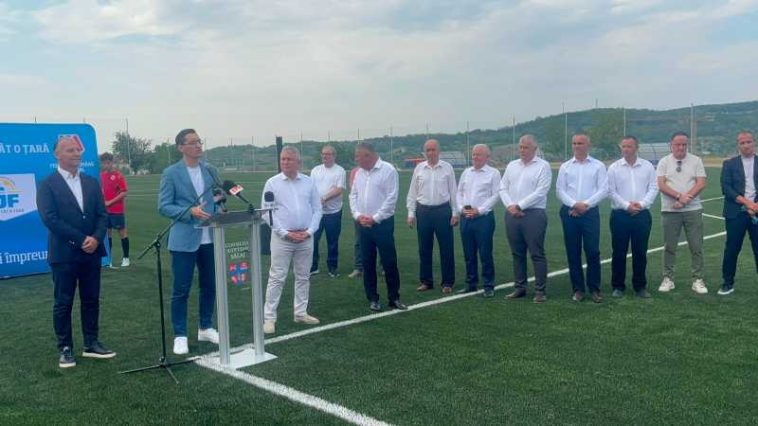 Sălaj: Bază sportivă cu terenuri de fotbal, inaugurată pe terenul unei foste unități militare din Zalău