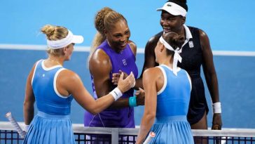 Tenis: Surorile Williams au jucat din nou împreună, la Cincinnati (WTA), la patru ani de la ultimul lor meci