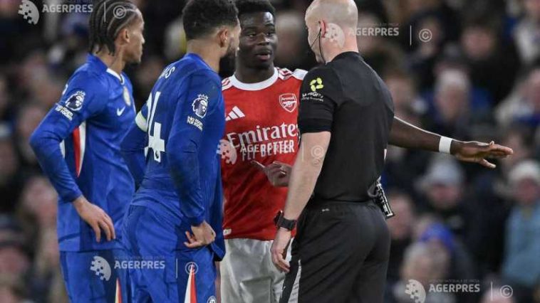 Fotbal: Premier League va transmite în direct discuțiile audio dintre arbitri și jucători