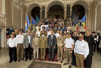 Bihor: 110 ani de la înființarea Diviziei 11 Infanterie, marcați la Oradea printr-o ceremonie militară, în fosta Garnizoană