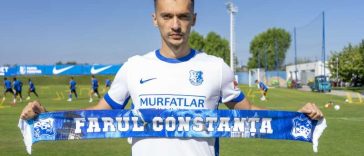 Fotbal: Farul Constanța l-a transferat pe atacantul kosovar Muhamet Hyseni