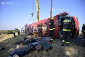 Ungaria: Șoferul autocarului polonez implicat într-un accident soldat cu 12 morți, plasat în arest preventiv pentru 30 de zile
