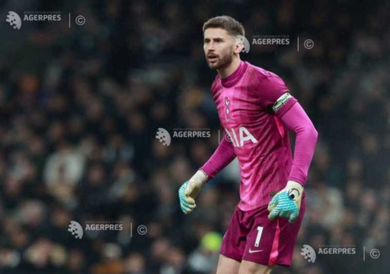 Fotbal: Portarul Guglielmo Vicario a fost împrumutat de Juventus de la Tottenham (oficial)