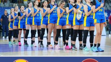 Baschet feminin: România, învinsă clar în optimile Campionatului European U16