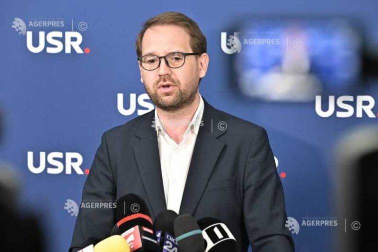 USR: Ședința Comitetului Politic – miercuri, la ora 18:00; pe agendă – reconfirmarea lui Dominic Fritz ca președinte
