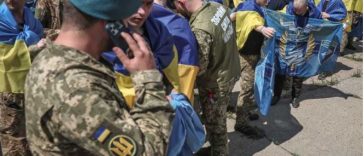 Rusia și #Ucraina au făcut un schimb de câte 103 prizonieri de război
