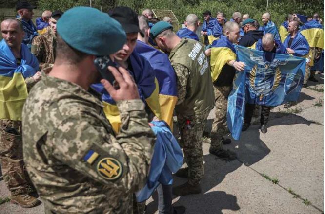 Rusia și #Ucraina au făcut un schimb de câte 103 prizonieri de război