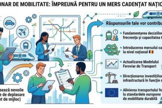 ARF lansează chestionarul de mobilitate, pentru introducerea mersului de tren cadențat în jurul marilor orașe