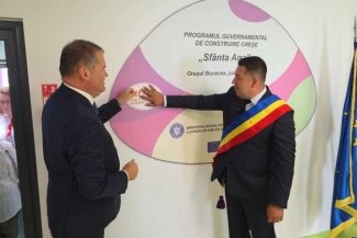 Botoșani: Ministrul Dezvoltării, Cseke Attila, a inaugurat o creșă construită prin programul ‘Sfânta Ana’, în Bucecea