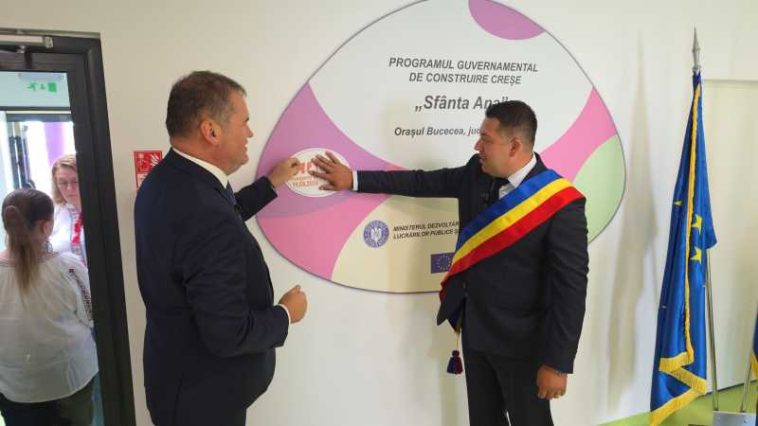 Botoșani: Ministrul Dezvoltării, Cseke Attila, a inaugurat o creșă construită prin programul ‘Sfânta Ana’, în Bucecea