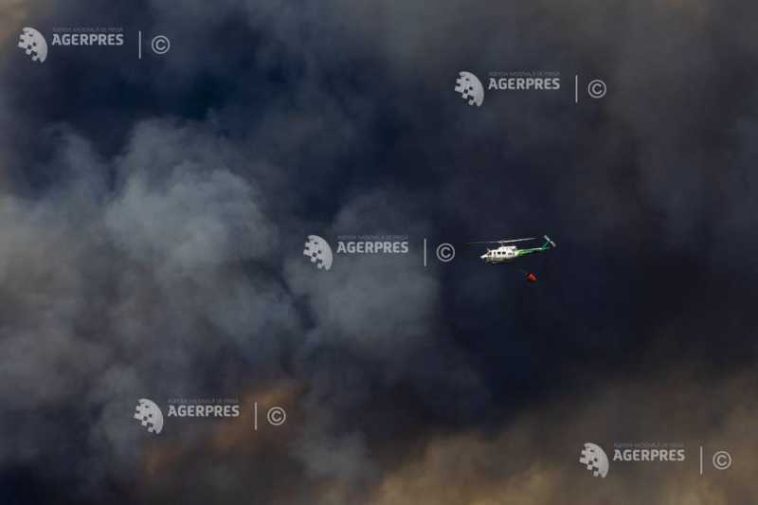 Un nou incendiu a izbucnit în Spania, la vest de Madrid