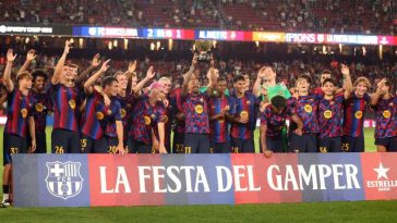 Fotbal: FC Barcelona a câștigat a 61-a ediție a Trofeului Gamper