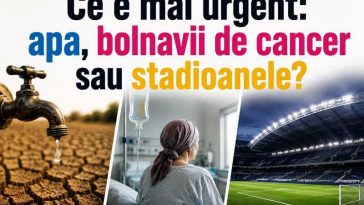 Președintele CJ Neamț: Oameni fără apă, bolnavi fără spital și Guvernul găsește miliarde pentru stadioane