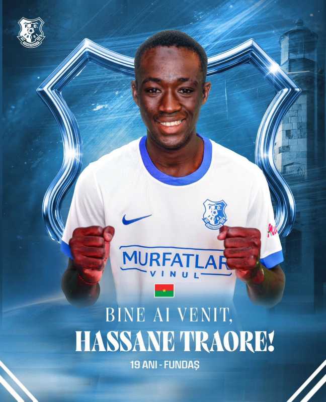 Fotbal: Farul a transferat un fundaș de 19 ani din Burkina Faso
