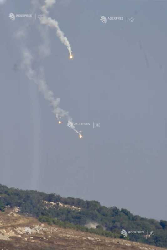 Aviația israeliană a întreprins noi bombardamente în sudul Libanului