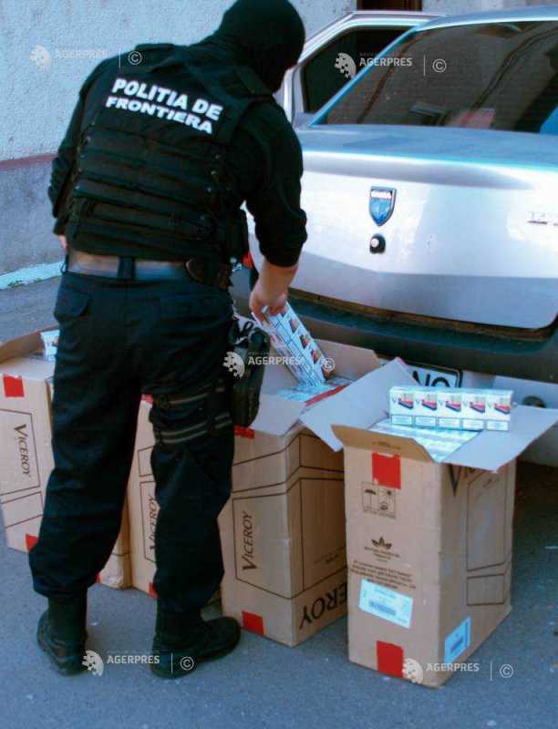 Autoritatea Vamală Română: 75.100 de țigarete, 24 kg de tutun și 80.000 de brichete false, reținute în ultima săptămână în vămi