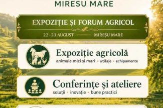 Târgul Agro Maramureș, la prima ediție; se încearcă o formulă de sprijin pentru producătorii locali