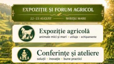 Târgul Agro Maramureș, la prima ediție; se încearcă o formulă de sprijin pentru producătorii locali
