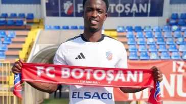 Fotbal: FC Botoșani a transferat un jucător irlandez