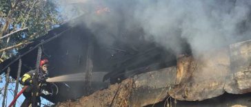 Giurgiu: Un bărbat de 72 de ani din municipiu a decedat de la un foc deschis în propria gospodărie